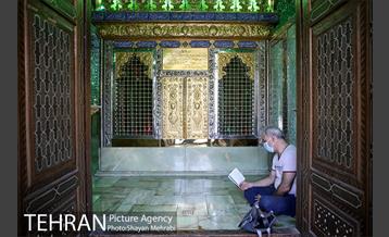 مراسم دعای عرفه در امامزاده زید(ع) بازار 27