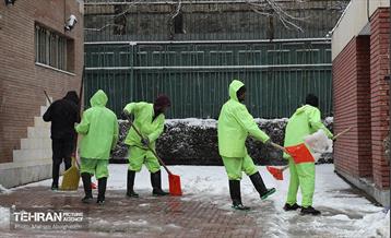 روز برفی تهران - 2 36