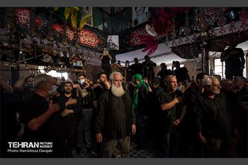 کافی است در کوچه پشت میدان نیاوران که نام «خان سفید» را یدک می‎کشد به سمت پایین حرکت کنید تا به تکیه ای با گنبد سبز که در دوره ناصری بنا شده