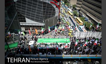 مراسم تشییع پیکرهای مطهر ۱۵۰ شهید تازه‌ تفحص‌ شده دفاع مقدس  - ۲ 21