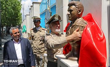 رونمایی از ۸ سردیس شهدای ارتش جمهوری اسلامی ایران 13