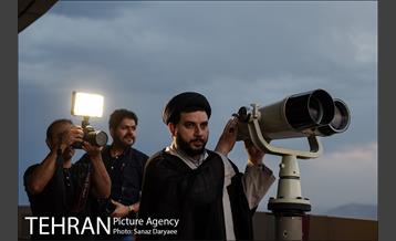 استهلال هلال ماه شوال از فراز برج میلاد تهران 21