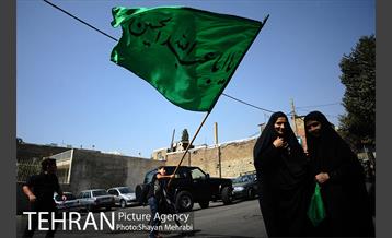 تعزیه ظهر عاشورا در حسینه نهاوندیان 1