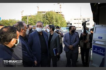 بازدید شهردار تهران از شرکت واحد اتوبوسرانی تهران 37