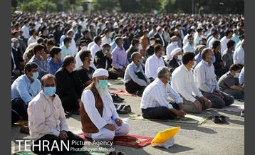 اقامه نماز عید فطر افغانستانی های اهل تسنن مقیم تهران 38