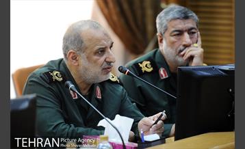 دیدار فرمانده سپاه محمد رسول الله تهران با شهردار تهران 16