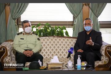 نشست شهردار تهران با فرمانده نیروی انتظامی 9