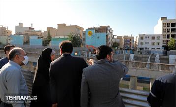 بازدید معاون هماهنگی و امور مناطق شهرداری تهران از منطقه ۸ 12