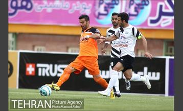 دیدار صبای قم و سایپا در لیگ برتر فوتبال 13