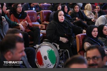 آیین تجلیل از مدال‌آوران بازی‌های پاراآسیایی 90