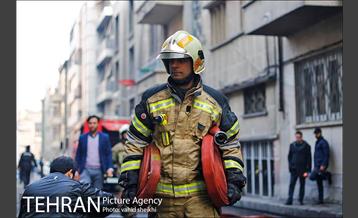 آتش سوزی در ساختمان برق حرارتی 2 19