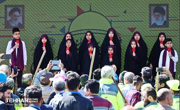 پردیس حماسی چهار راه ولیعصر(عج) در روز قدس 23