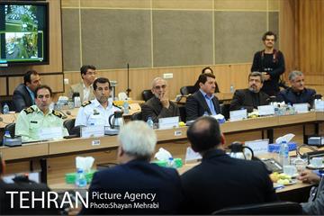 دومین جلسه شورای هماهنگی مدیریت بحران شهر تهران 15