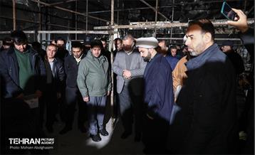 بازدید شهردار تهران از مسجد شهید بهشتی 7