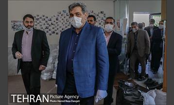 بازدید دکتر حناچى از فعالیت هاى گروه هاى مردمى و جهادى 16