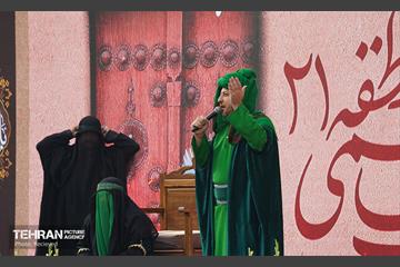 عزاداری شهادت حضرت فاطمه(س) در منطقه 21 3