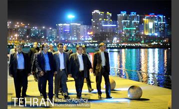 بازدید شهردار مونترال از دریاچه شهدای خلیج فارس(دریاچه چیتگر) 4