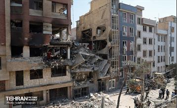 حمله موشکی رژیم صهیونیستی به یک ساختمان در محله شهرآرا 35