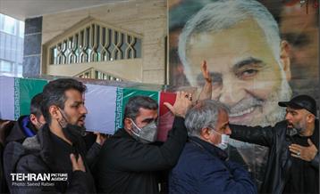 مراسم وداع با شهید سید مرتضی رضا قدیری در حراست شهرداری 24