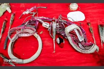 ادای احترام آتش نشان‌های تهران به شهدای جنگ ۱۲ روزه 12