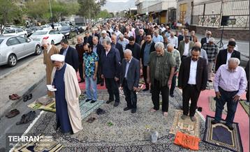 نماز عید فطر در شهرک اکباتان 34