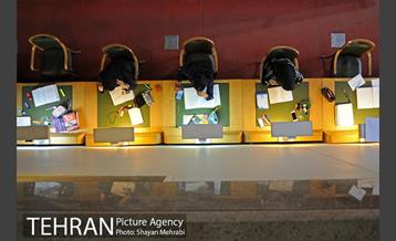 کتابخانه ملی در فصل امتحانات 3