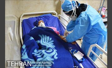 بخش بیماران کرونایی بیمارستان بعثت 27