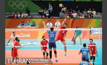 دیدار والیبال ایران و آرژانتین در المپیک ریو 14