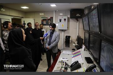 بازدید سخنگوی شهرداری تهران از مترو تهران 15