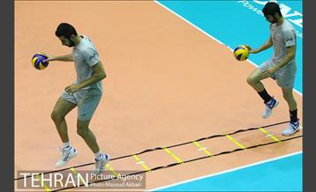 تمرین شاداب شاگردان ایگور