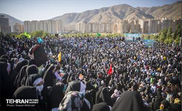 اجتماع بزرگ نوجوانان غرب تهران در پویش سلام فرمانده 27