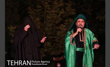 اجرای تعزیه در پهنه رودکی، گذر استاد شهریار 2