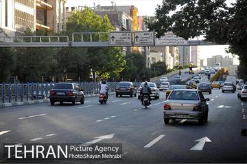 بازگشایی نیمه جنوبی پل کریمخان 25