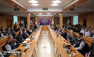 نشست چشم‌ انداز آینده ایمنی و آتش‌نشانی در شهر تهران 36