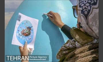 جشن نهال هاى کوچک شهر و تخم مرغ هاى رنگى در منطقه ٩