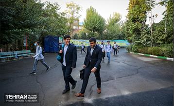 مراسم آغاز سال تحصیلی در دبیرستان ماندگار البرز