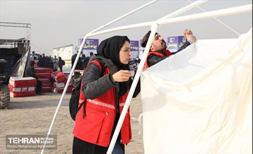 تمرین سراسری زلزله در بوستان ولایت 47