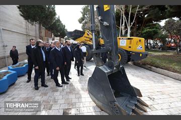 رونمایی از ماشین آلات سازمان مدیریت پسماند 14