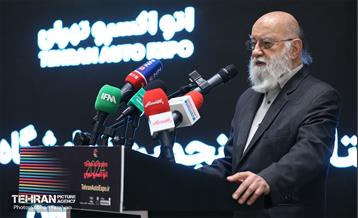 مراسم افتتاح پنجمین نمایشگاه خودرو تهران 35