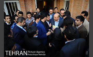 حضور شهردار تهران در دانشگاه شهید بهشتی در روز دانشجو 27