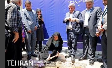 مراسم کلنگ زنی پلازای خیابان دعوتی 3