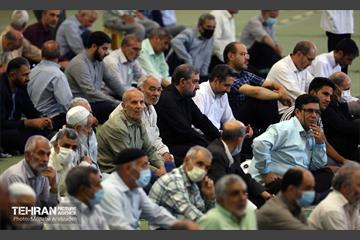 حضور شهردار تهران در نماز جمعه 9