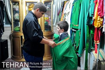 تعزیه خوانی در تکیه دو شهید دولت آباد 3