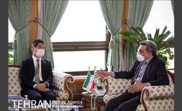 دیدار شهردار تهران با سفیر ژاپن 15