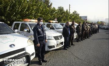 طرح زمستانه مشترک پلیس راهور و شهرداری تهران 41