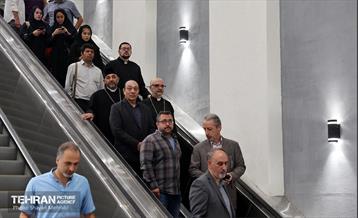 بازدید نمایندگان رسانه‌های خارجی از مترو مریم مقدس(س)  40