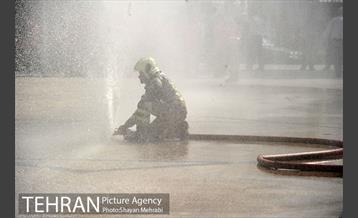 نمایشگاه عملیاتی سازمان آتش‌نشانی 16