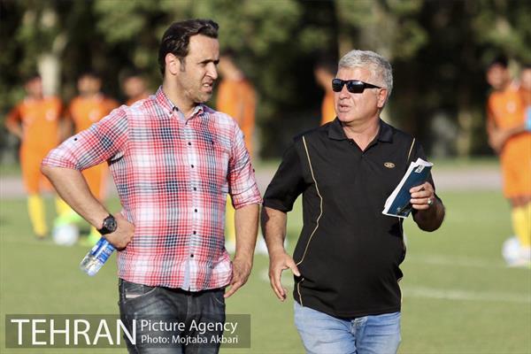 تمرین تیم فوتبال نفت تهران