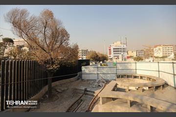 اینجا کارگاهه؛ محوطه سازی حریم تئاتر شهر 10