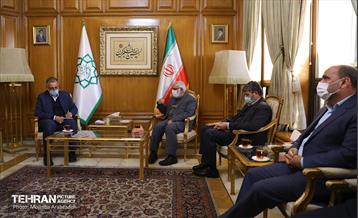 دیدار رئیس کمیته امدادخمینی (ره) با شهردار تهران 8